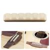 Professional 6 String Guitar Nut Replacement Flat Bottom Acoustic Guitar Slotted Bone Nut Music Instrument Accessory