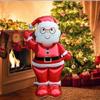 2pcs 60Inch Aluminum Foil Balloons Featuring Santa Claus And a Snowman - For Various Themed Events Such As Christmas Decorations