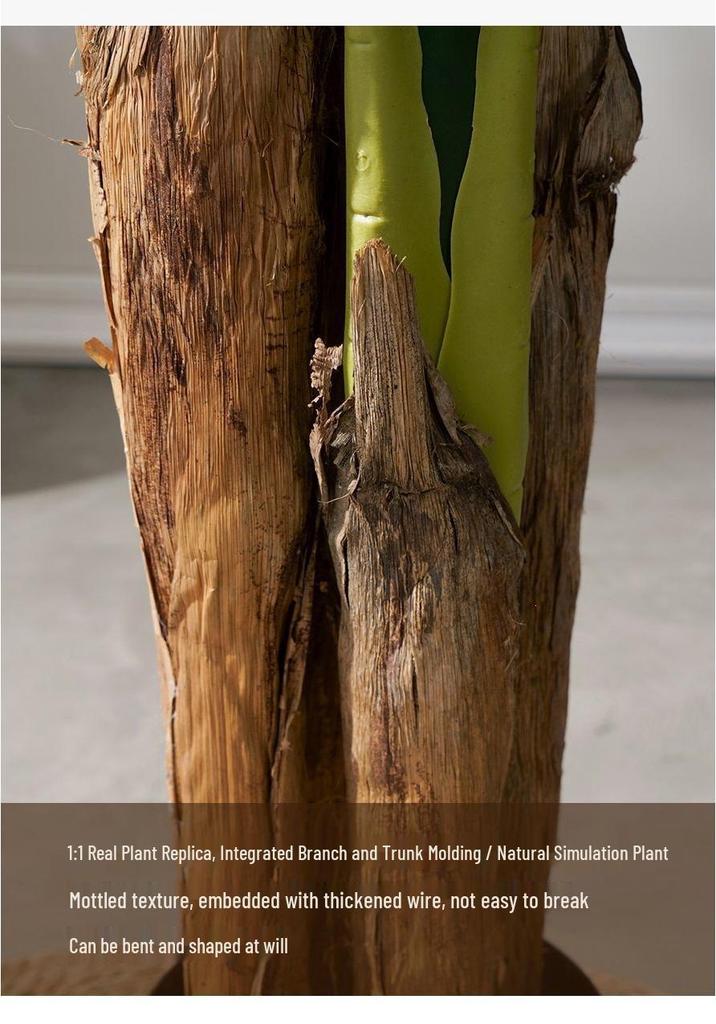 Large Indoor Banana Tree: Lifelike Green Plant for Living Room Decoration and Landscaping