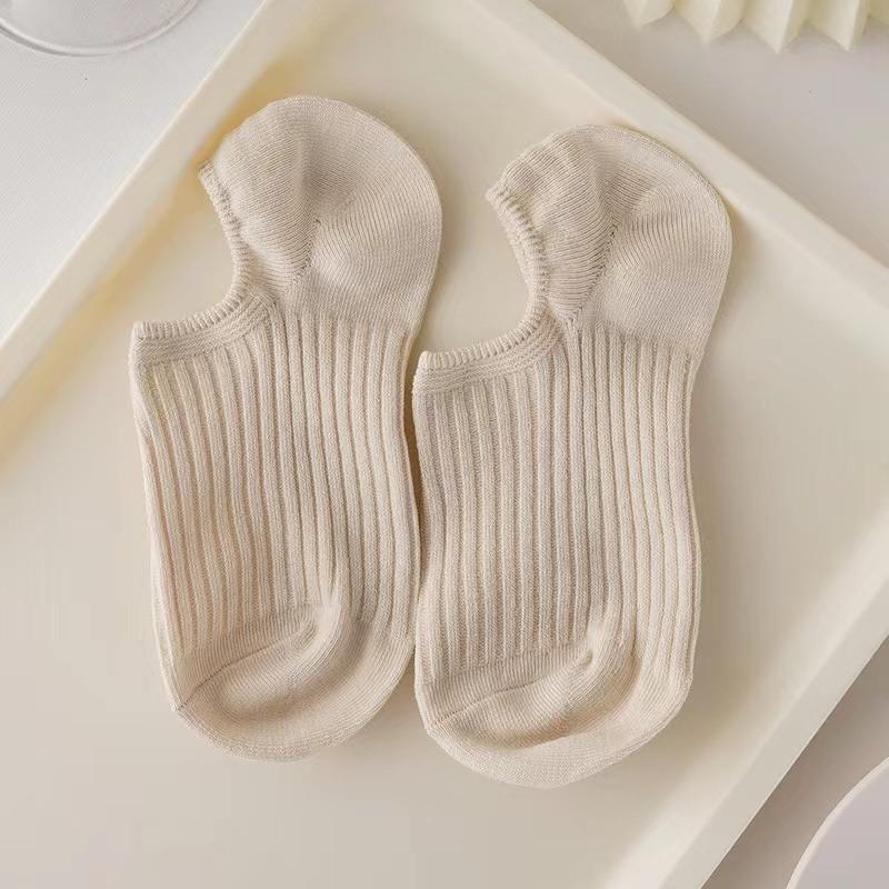 Красочные ребристые короткие носки, удобные и дышащие эластичные носки до щиколотки, женские чулки и чулочно-носочные изделия