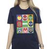 Marvel Womens/Ladies Easter Eggs Cotton Boyfriend T-Shirt