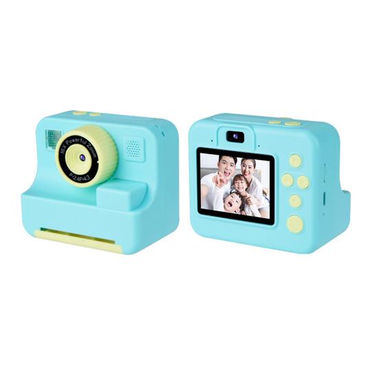 Instant Print Portable Camera with Large Screen 40MP Clarity Compact Size Portable Multifunctional Kids Camera with Color Pens Set