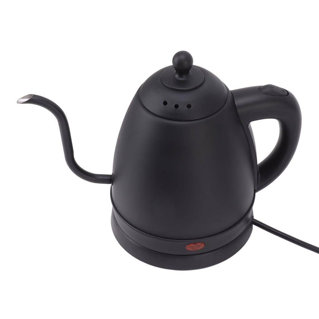 Электрический чайник с изогнутой шеей 1,2 л из нержавеющей стали 304, безопасный кофейник для заваривания кофе
