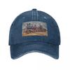 Steam locomotive  Baseball Cap fashionable Anime Rugby Streetwear Unisexs Baseball Womens