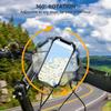 Bike Mobile Phone Bracket Cell Phone Silicone Mount Holder GPS Motorcycle Mtb Bike Bicycle 360 Rotation
