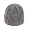 2024 мода осень зима вязаные шапки для женщин девочек капор однотонный теплый кашемир шерсть череп шапки зимняя толстая шапка