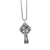 Vintage Celtic Cross Titanium Steel Pendant Necklace for Men - Gothic Punk Style