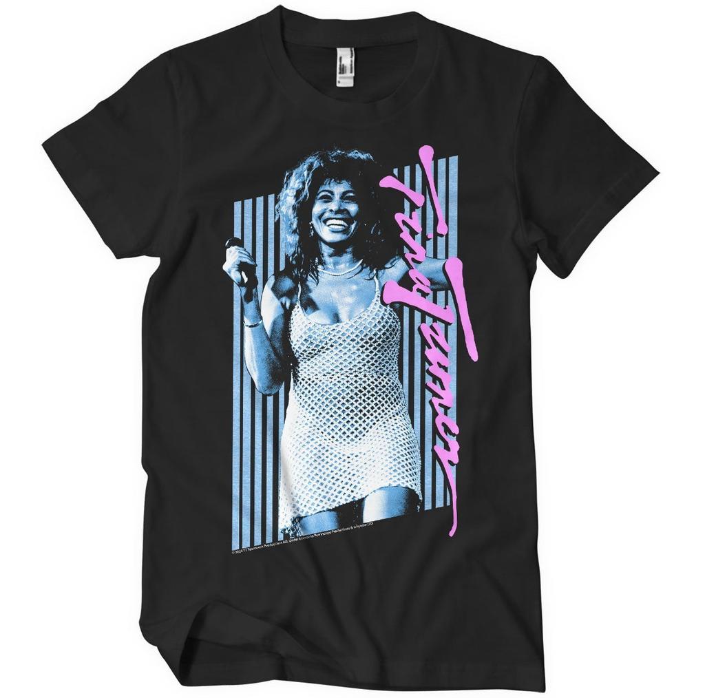 Officially Licensed Tina Turner 80's Mens T-Shirt