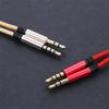 Cord Gold-plated Plug With Mic Volume control Aux Cable Car Aux Cord Audio Cable Audio Wire