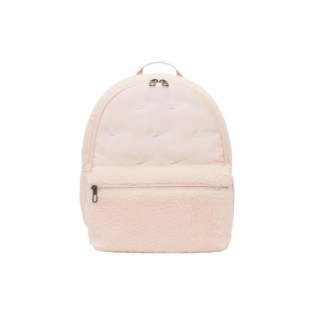 Nike Casual Sports Zipper Fabric Backpack Mini Unisex Backpack Pink DQ5340-800