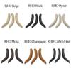 Beige Black Car Interior Passenger Front Rear Door Pull Handle Outer Leather Cover Trim Set For BMW X5 X6 F15 F16 2014-2018