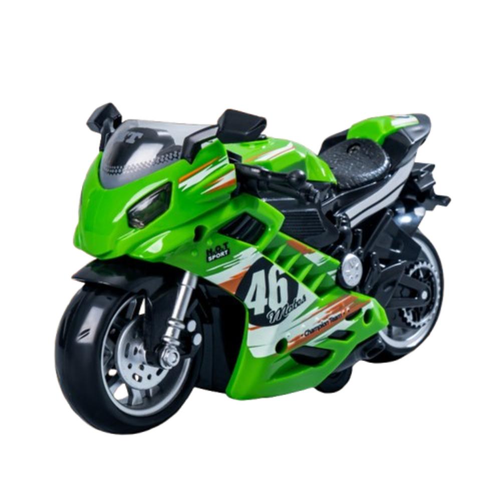 Lights Motorcycle Racing Toy Racing Car Model Mini Motorcycles Music Toy Children