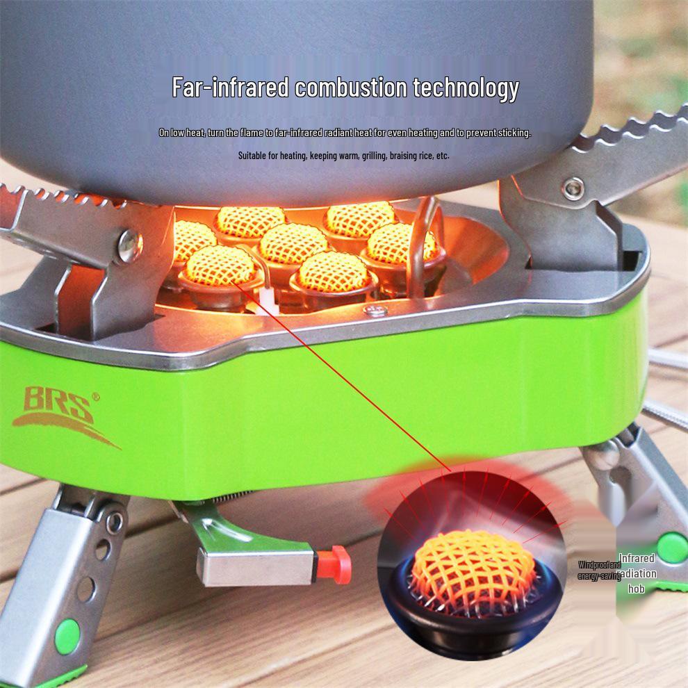 Горелка для кемпинга Brother Jiedeng BRS-71 Multi-Star, высокотемпературная, для улицы