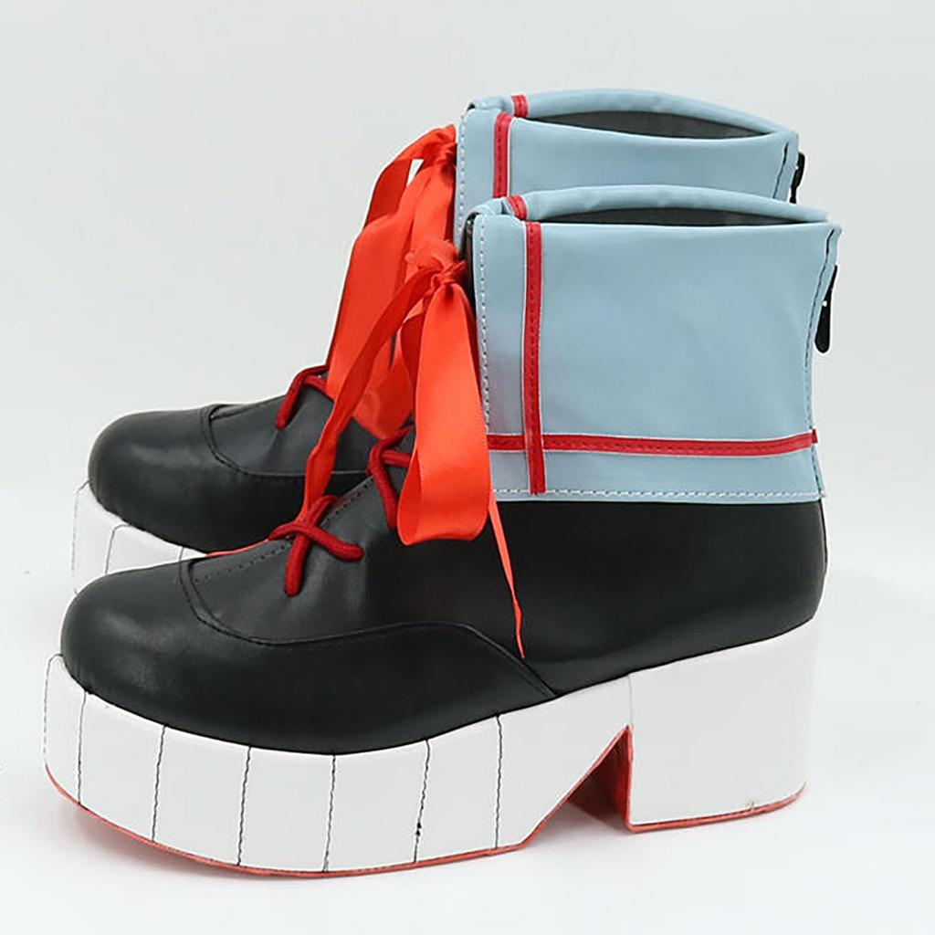 [Milky Time] Косплей-костюм Hololive Hyakki Ayame для женщин, Хэллоуин, Наряд девушки-демона, Накири Аямэ (ботинки)