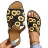 Модные туфли на плоской подошве в стиле бохо для женщин, летние гладиаторские тапочки, женские, большого размера, мягкие пляжные шлепанцы, женские тапочки NoEnName NuII, размер 43