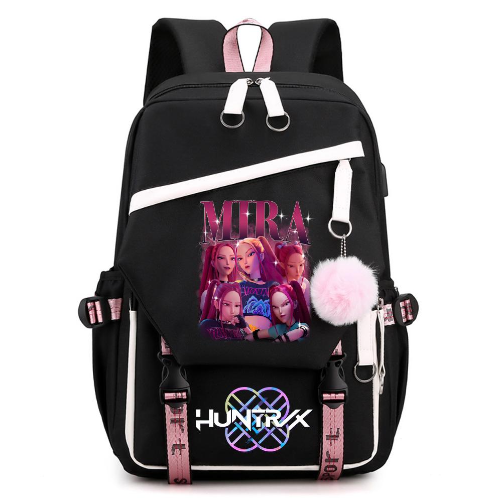 Anime Demon Hunters Printed Large Capacity Backpack for Teenger Student Girl Boy Schoolbag Bookbag Women Waterproof Travel Bag Gift