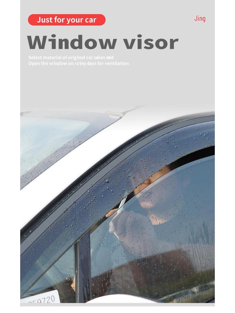 Mitsubishi Delica D2 Rain Guard & Sun Shade Visor