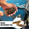 Линейка Инструментальная Акриловая Коррозионностойкая Эргономичная Рукоятка Портативная С Отверстием Для Подвешивания Измеритель Раков и Крабов с Точной Шкалой
