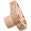 Wooden Drawer Knob Single Hole Design Door Handle Cute Cupboard Knob  Home
