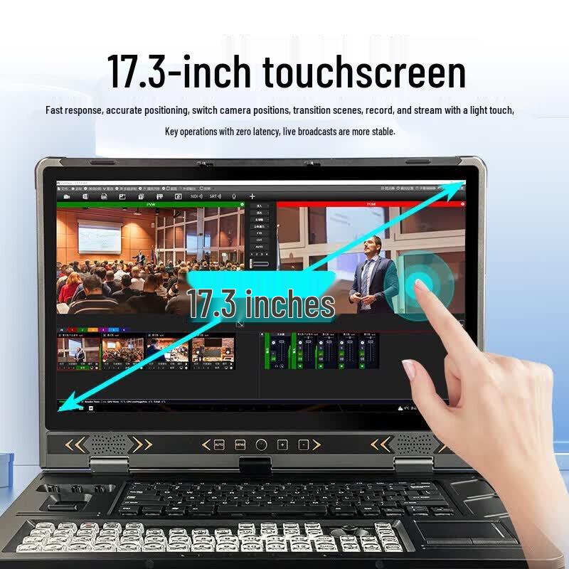 JSY8800 Plus 4K Live Broadcast Switcher