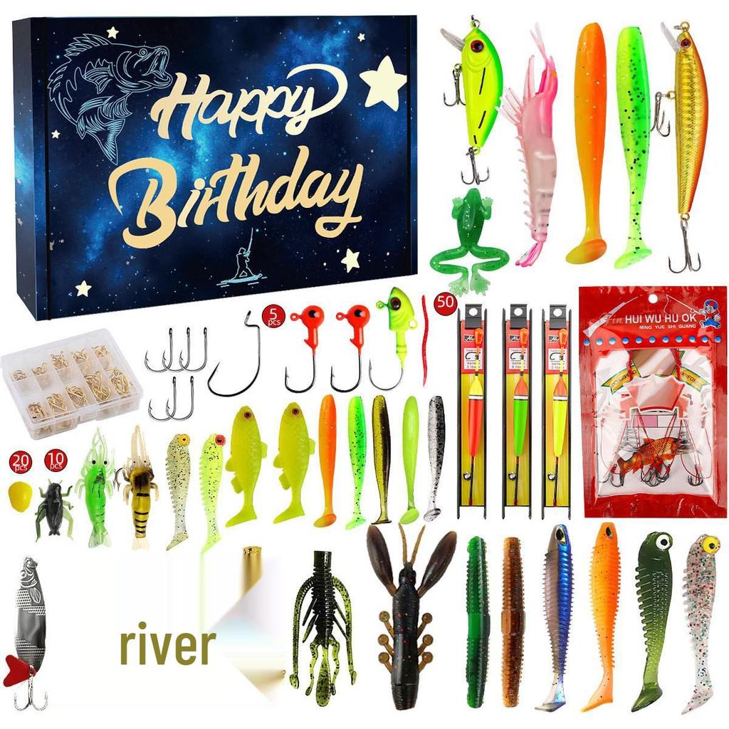 Набор Mystery Рыболовных приманок для окуня и форели - Коллекция Ultimate Bait Box