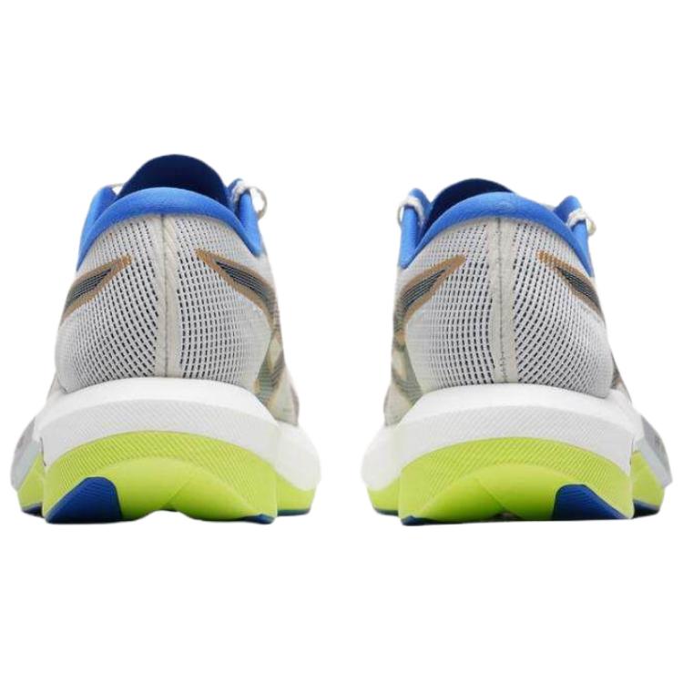 Asics MAGIC SPEED 5 Амортизирующие Легкие Дышащие Беговые Кроссовки Унисекс Белый Черный Желтый 1013A191-100