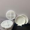 Формы из смолы Силиконовая форма для лотка в форме ракушки для DIY Раковина Пластина для хранения ювелирных изделий Многоразовые формы для чаш из смолы Силиконовые формы для мыла и эпоксидной смолы для украшения дома