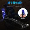 JFG Motorcycle Foot Shift Pedal, Aluminum, Non-Slip, Foldable, Universal for Off-Road and Pit Bikes, Blue