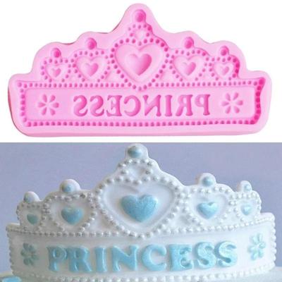 Силиконовые формы для торта «Принцесса Корона» Инструменты для украшения свадебного торта, мастики, кексов, шоколада