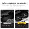OAUH2 2Pcs Car Coasters Water Cup Mats Waterproof Slot Pads For Citroen VTS DS3 DS4 DS5 RD3 Cross Berlingo Xsara Spacetourer CelyseeC6