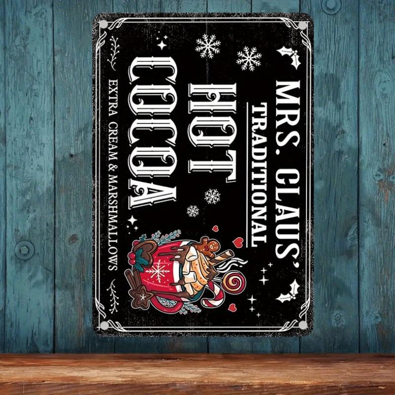 "Candy Shop" Vintage Metal Tin Sign Wall Decor