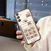 Чехол-накладка Graffiti для Samsung Galaxy F15 5G/M15 5G/SM-M156B/E156B Водонепроницаемый Мягкий чехол ТПУ С карманом для карт Милый
