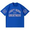 Футболка Central Cee CAN'T RUSH GREATNESS World Tour 2025, летняя хлопковая футболка с коротким рукавом, модная хип-хоп футболка для мужчин и женщин.