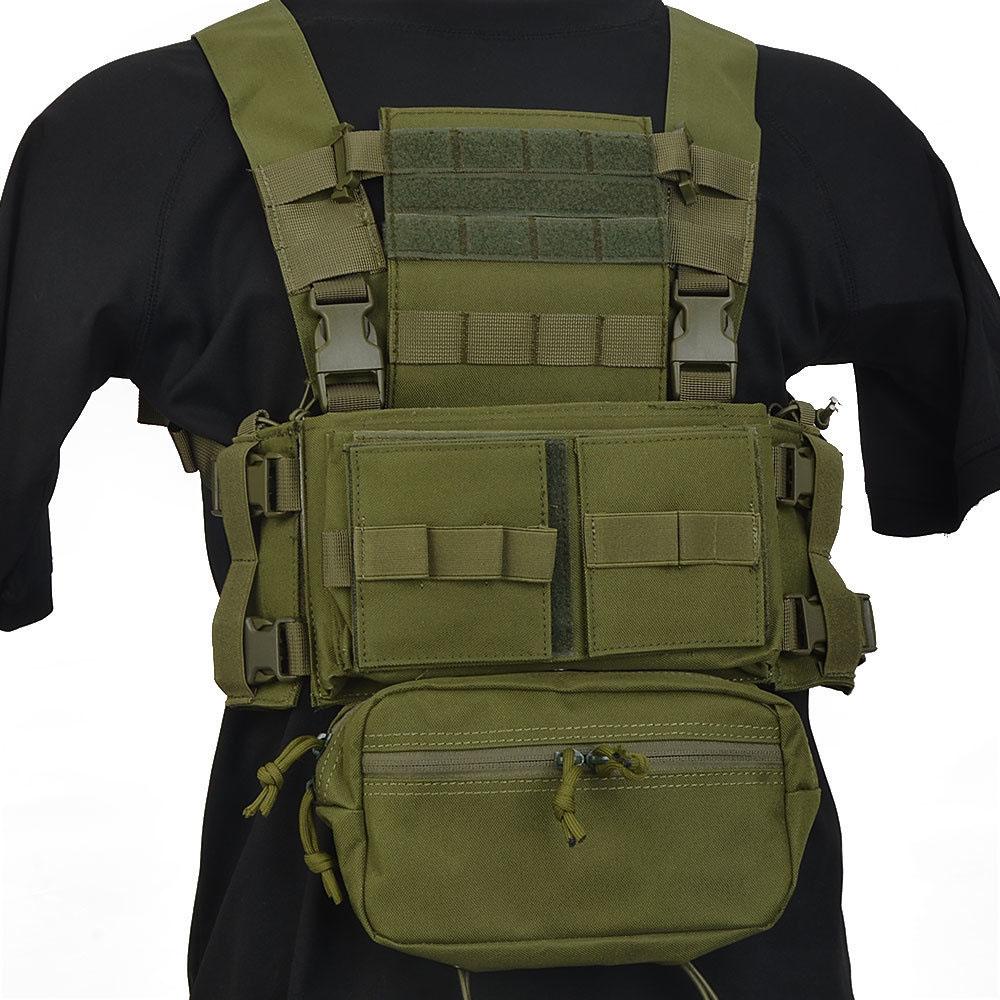 Tactical Vest Light Weight MK3 Combat Chest Rigs Outdoor Hunting Protection Horness Gears With Molle System.