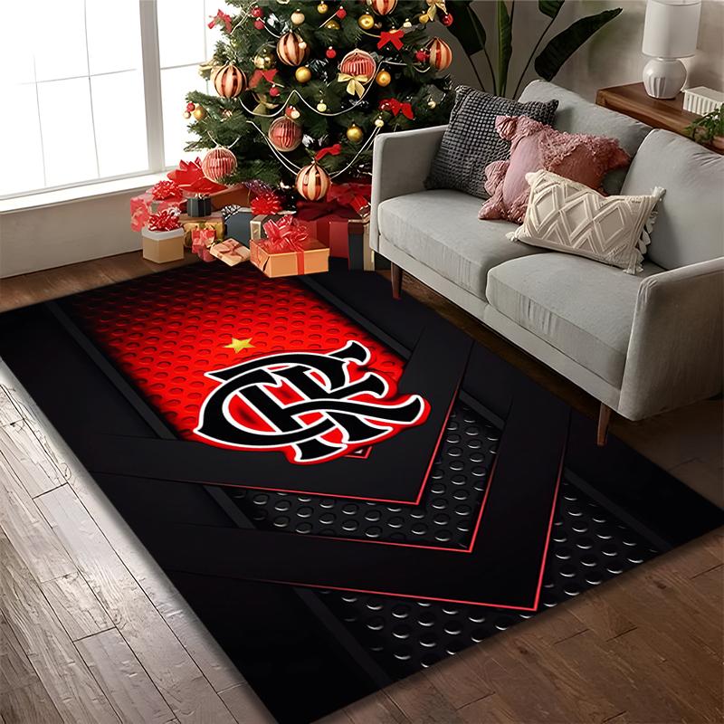 1pc Rangers FC Rug, Digital Printed Home Chair Sofa Mat, Durable Office Area Carpet, Beautiful Festival Decorations