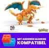 Mega Construx GWY77 Pokémon Charizard (Glurak) Figure, Construction Set with 223 Pieces, Movable, Approx. 10 Cm, for Children 6 Years and Above