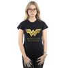 DC Comics Womens/Ladies Wonder Woman 84 Golden Logo Cotton T-Shirt