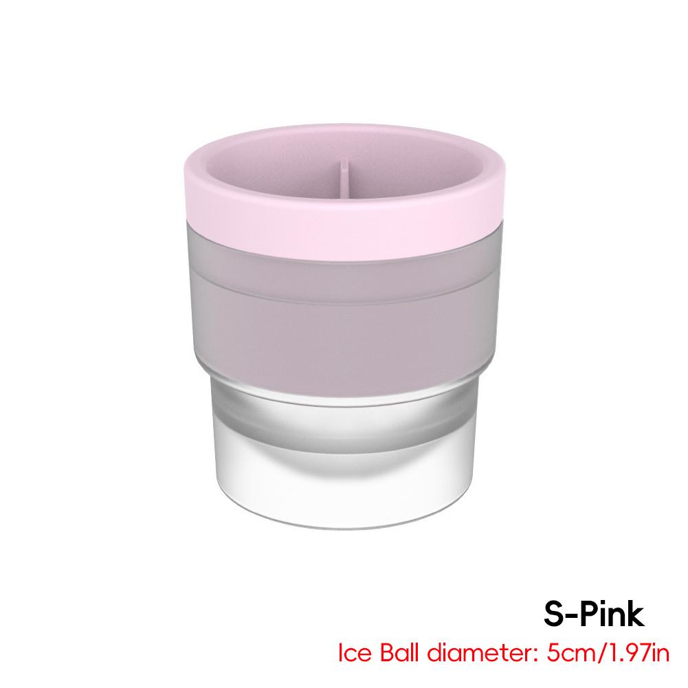 Профессиональная форма для приготовления ледяных шариков для виски, аксессуары для бара, форма для льда, силиконовая форма для кубиков льда премиум-класса, экономящая место для домашнего бара, нетоксичная, для морозильника