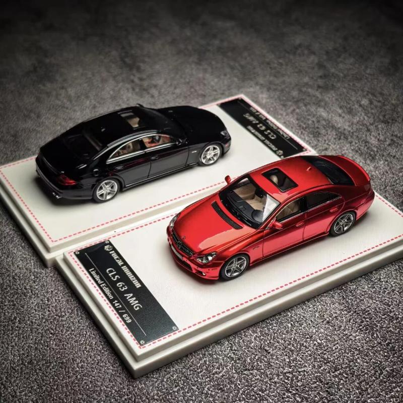 Новое в наличии Fh 1:64 Mercedes-Benz Cls 63 Amg Mk1 C219 Литой Миниатюрный Металлический Ограниченная Серия Украшения Mercedes Индивидуальные Игрушки Игрушка для Ребенка
