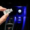 Автомобильный светодиодный USB неоновый окружающий свет – RGB мини цветная атмосферная лампа для интерьера автомобиля (Портативный ночник-аксессуар)