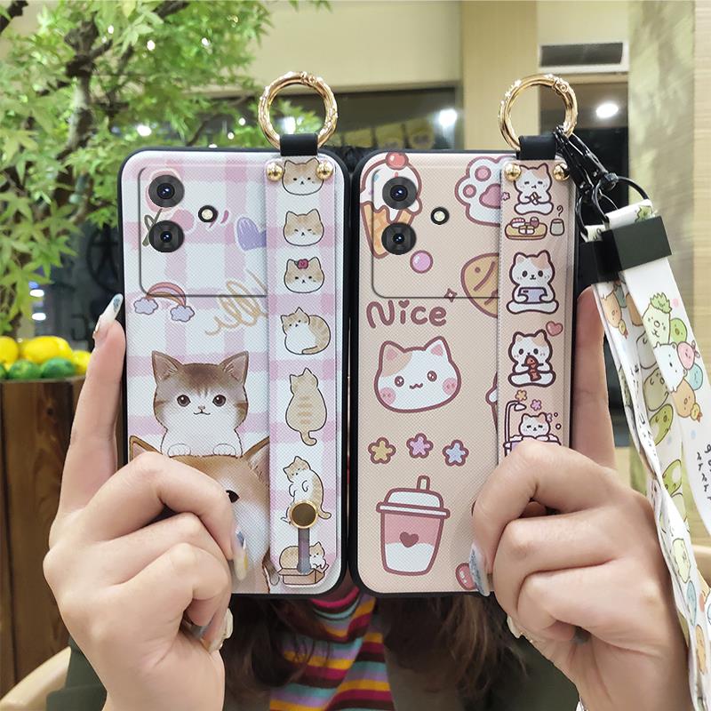 Ring Soft Case Phone Case For Cubot Note21 Waterproof Silicone Back Cover Protective Anti-dust Cute Fashion Design