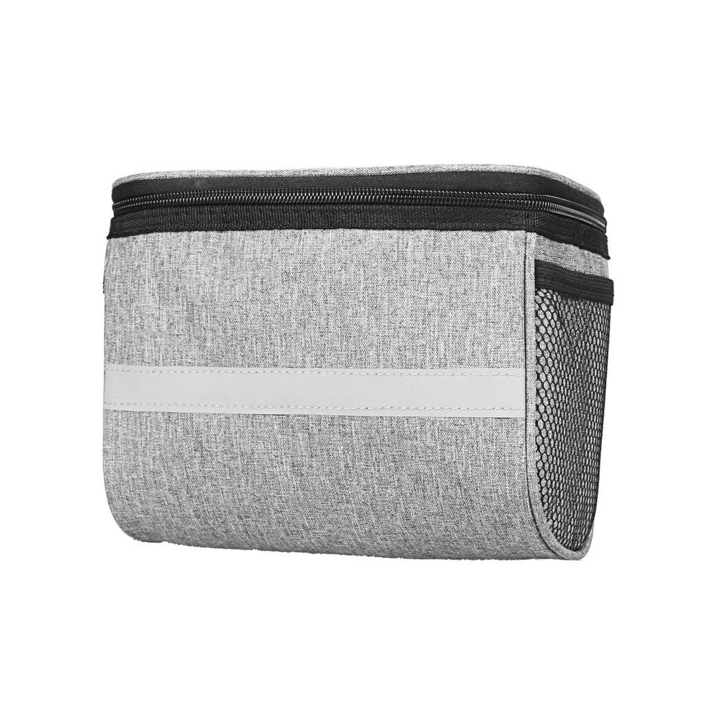 Передняя сумка для хранения на руле электровелосипеда с держателем для телефона и изолированным отделением