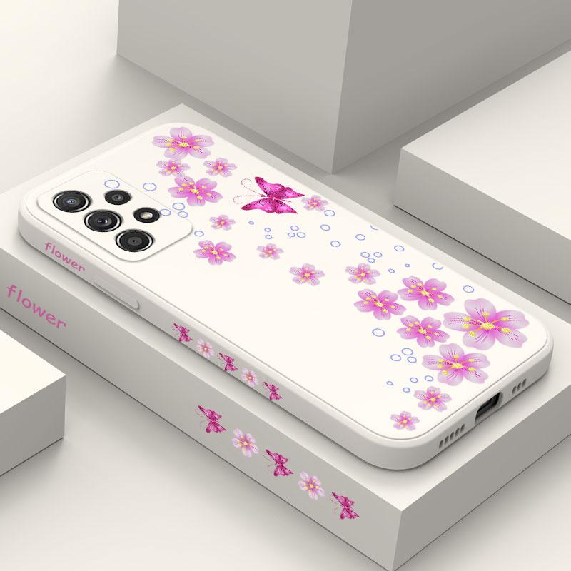Butterfly In Bloom Case For Samsung A56 A36 A26 A17 A16 A07 A06 A54 A34 A14 A15 A25 A35 A55 A73 A53 A33 A23 A13 A72 A32 A22 5G