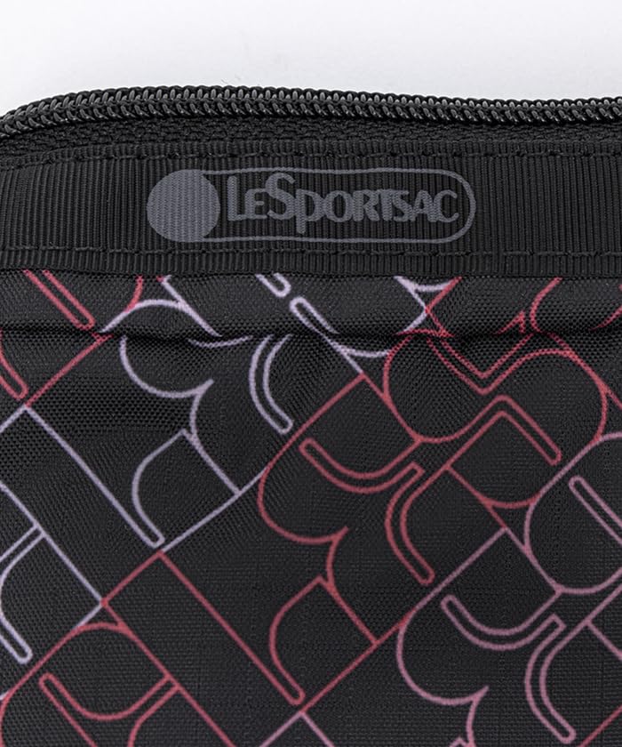 Мешочек ПРЯМОУГОЛЬНЫЙ Неоновый шрифт [LeSportsac] [Официальный] КОСМЕТИКА/6511