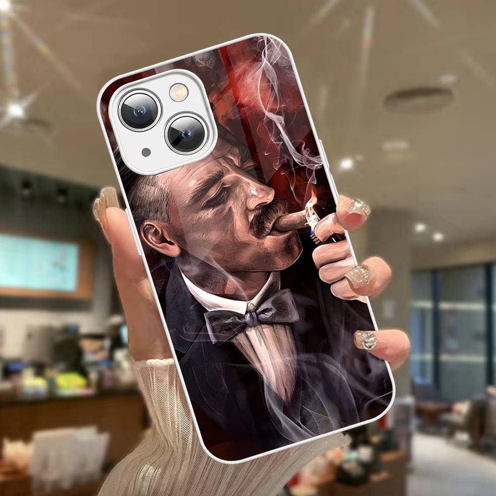Фильм P-Острые козырьки S Для IPhone 14 13 12 Mini 11 Pro XS Max X XR 14 Plus Закаленное стекло Чехол