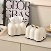 Cloud Design Tissue Boxes Storage Napkin Holder Paper Case Organizer Ornament Craft Desktop Tissue Holder Kitchen Tissue Box