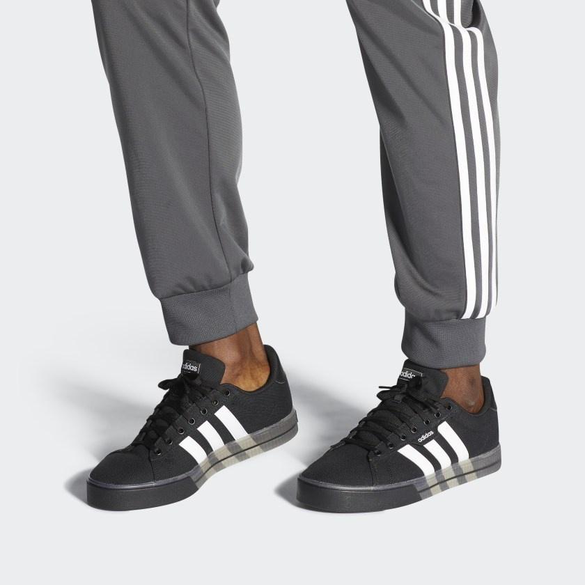 adidas Daily 3.0 'Translucent Outsole - Black White' Men's FW7050