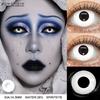 1Pair Halloween Color Contact Lenses for Cosplay White Contact Anime Colored Eye Lenses Yearly Vampire Red Contact Lens