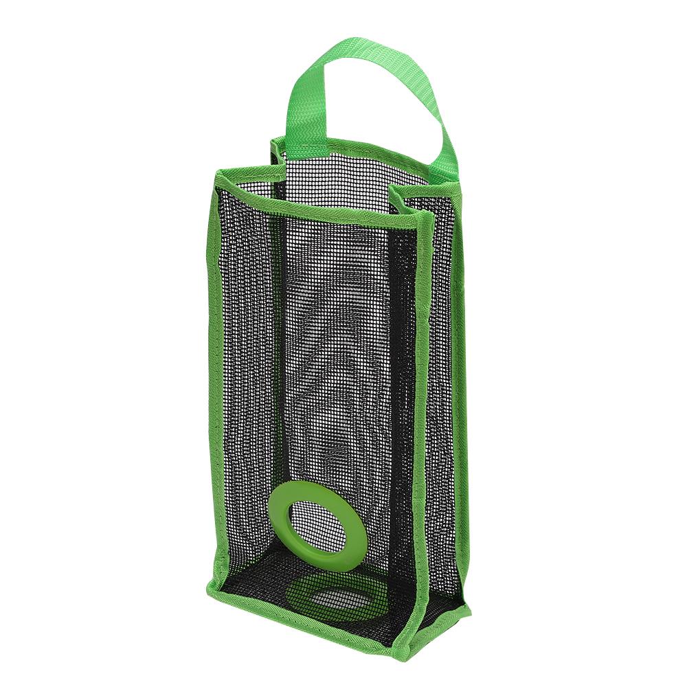 New Organizer Practical Foldable Plastic Breathable Mesh Hanging Holder Garbage Bag Storage