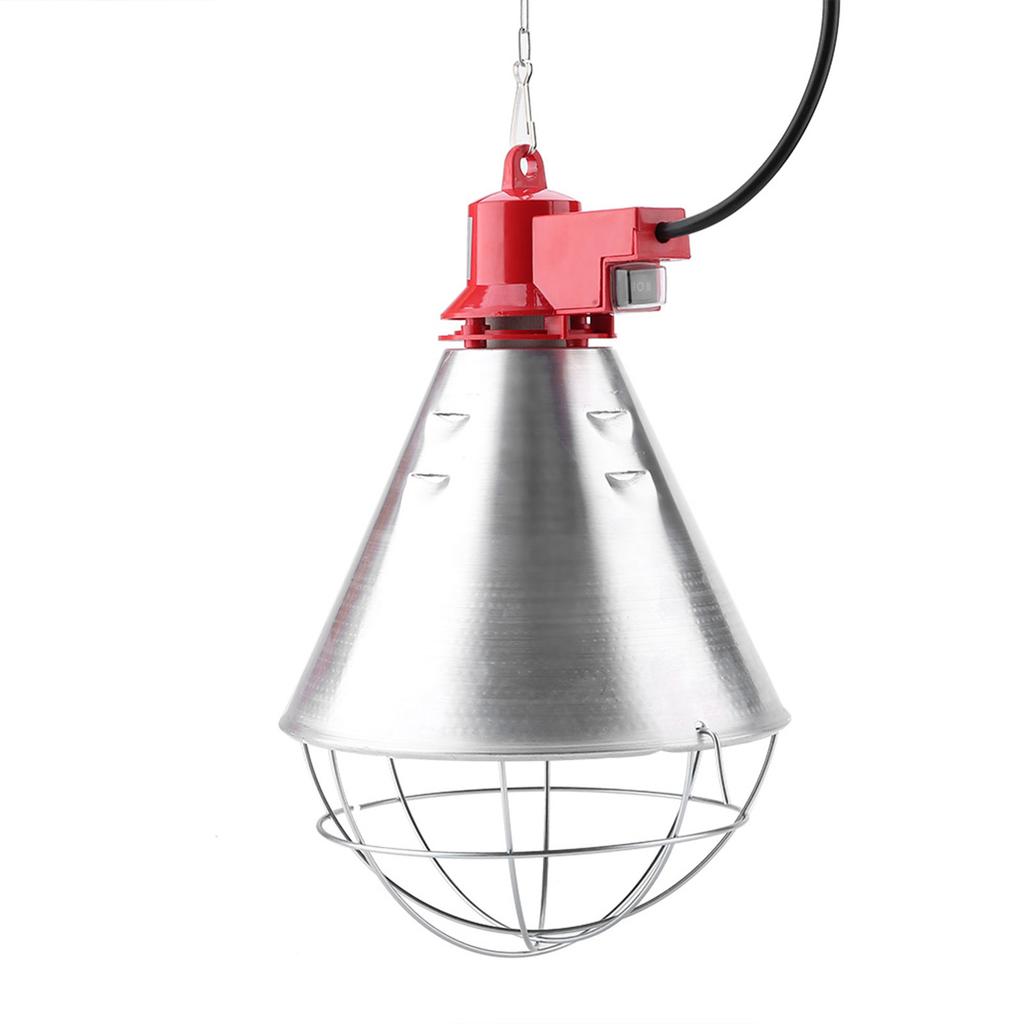 Абажур для изоляционной лампы для птицы, инфракрасная лампа для обогрева, абажур для лампы для обогрева птицы, колпак для цыплят, свиней